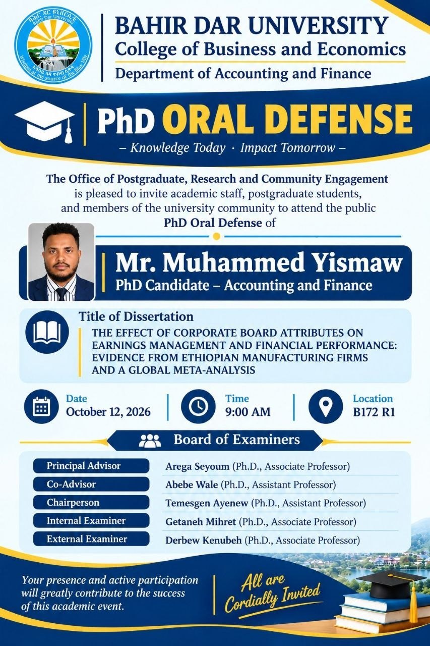 PhD Oral Defense Announcement