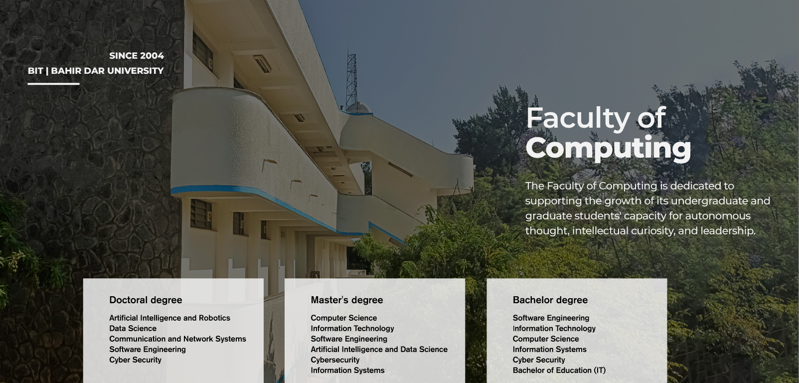 Faculty of Computing
