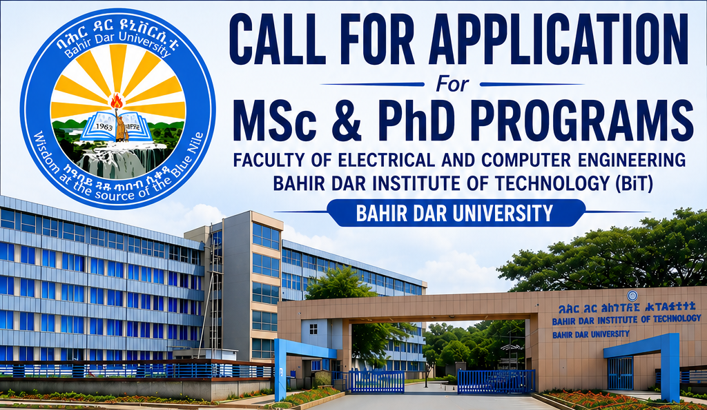 Call for Application for MSc and PhD Programs in FECE