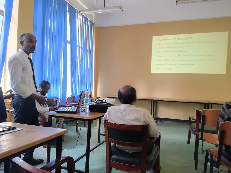 Seminar Presentation on National Quality Infrastructure in Ethiopia and Its Challenges