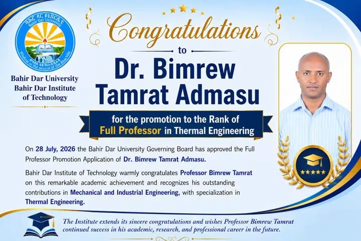 Promotion to the rank of full professor